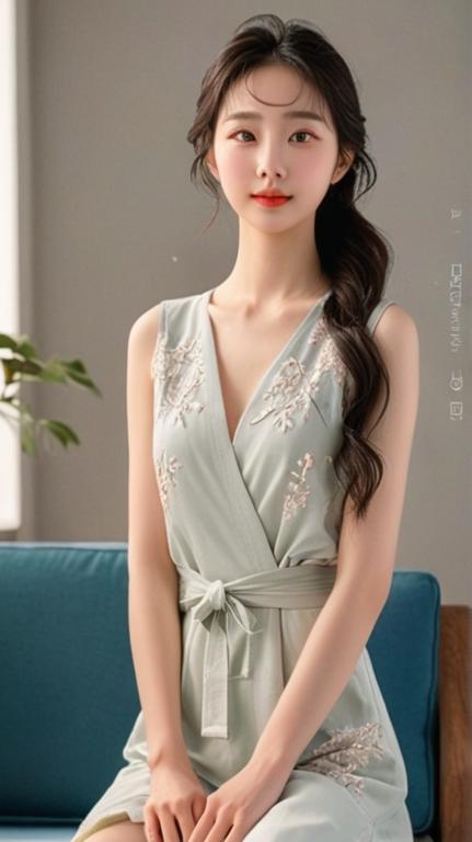 AI Image with Sally by HongQ