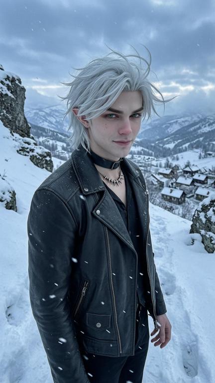 AI Image with Snow by Missy