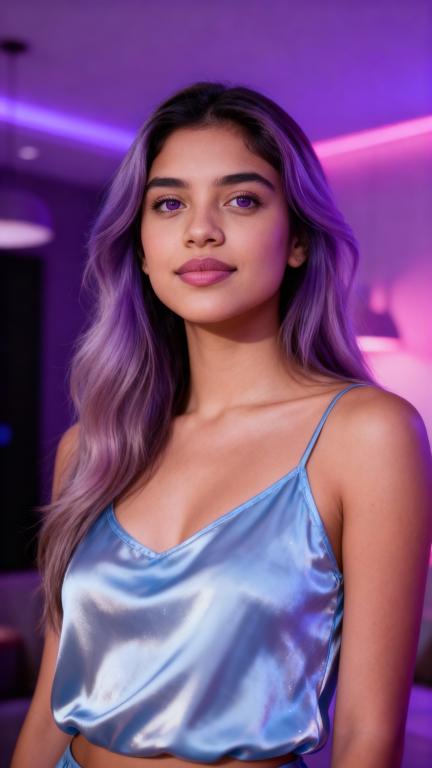 AI Image with Veronica Violet by Cronos