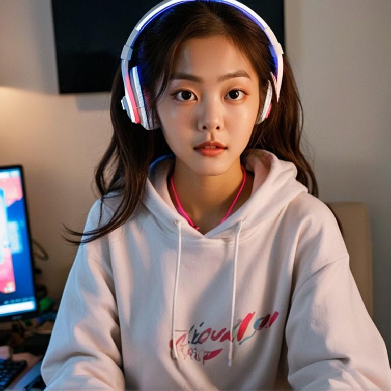 LunaのHae Yeonで作ったAI画像