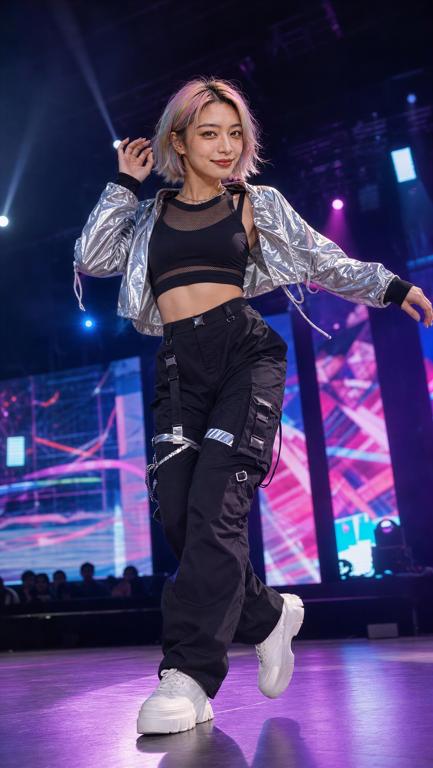 AI Image with Dancer by Kris