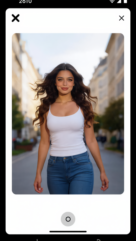 AI Image with Lina Morel by Louis