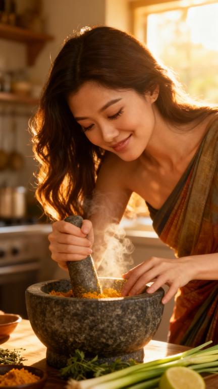 AI Image with Sari Anwar by Amara