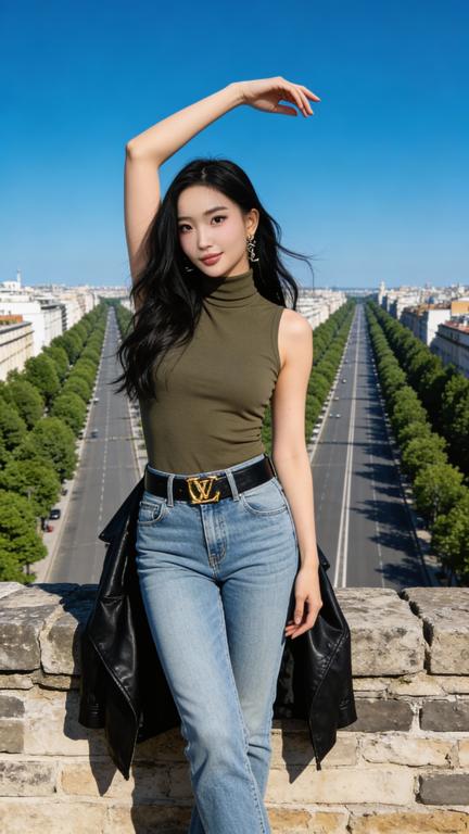 AI Image with Yara Sato by Daniela