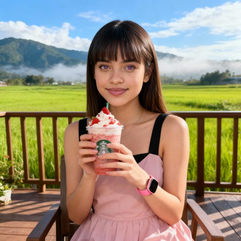 CronosのVeronica Violetで作ったAI画像